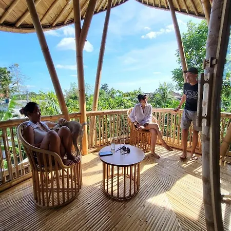 Tropical Bali Bamboo Villa - 7 Minutes From Canggu Dalung (Bali) Exterior photo