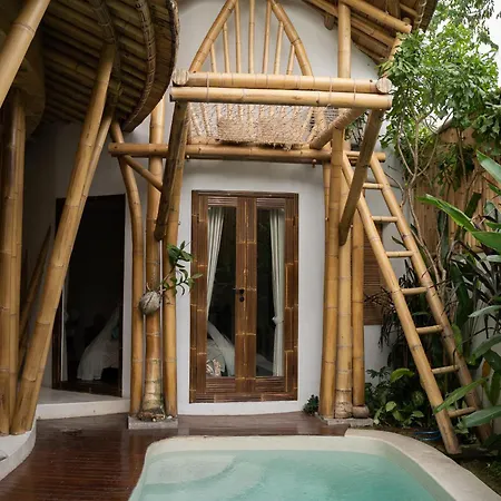 Tropical Bali Bamboo Villa - 7 Minutes From Canggu Dalung (Bali) Exterior photo