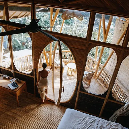 Tropical Bali Bamboo Villa - 7 Minutes From Canggu Dalung (Bali) Exterior photo