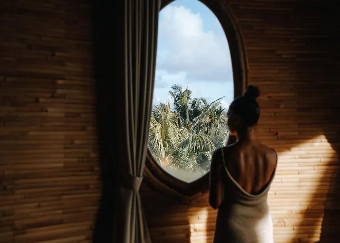 Tropical Bali Bamboo Villa - 7 Minutes From Canggu